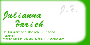 julianna harich business card